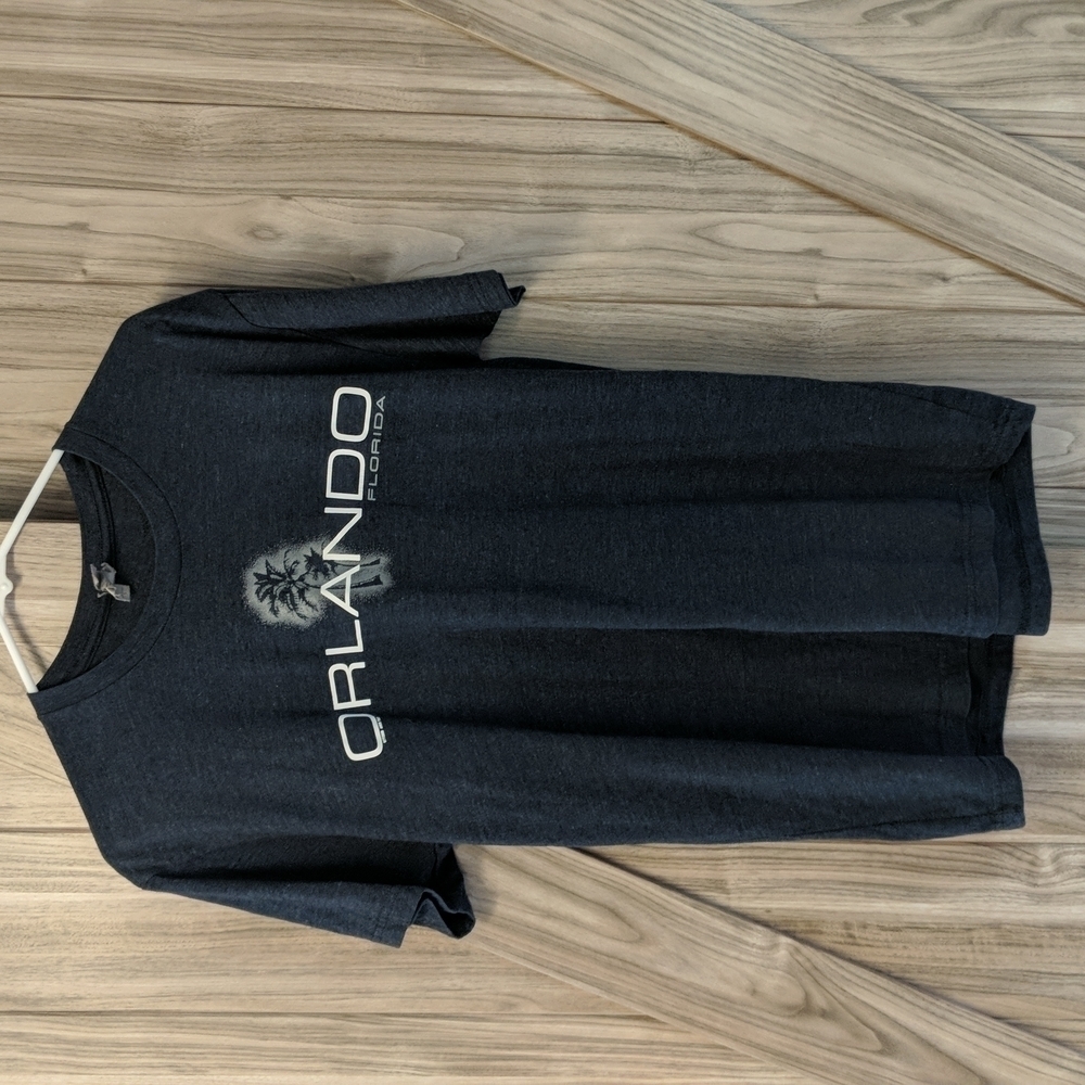 Next Level Men's Short Sleeve Orlando Graphic Tee Orlando Size Large